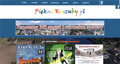 Desktop Screenshot of pieknekaszuby.pl