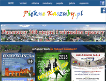 Tablet Screenshot of pieknekaszuby.pl